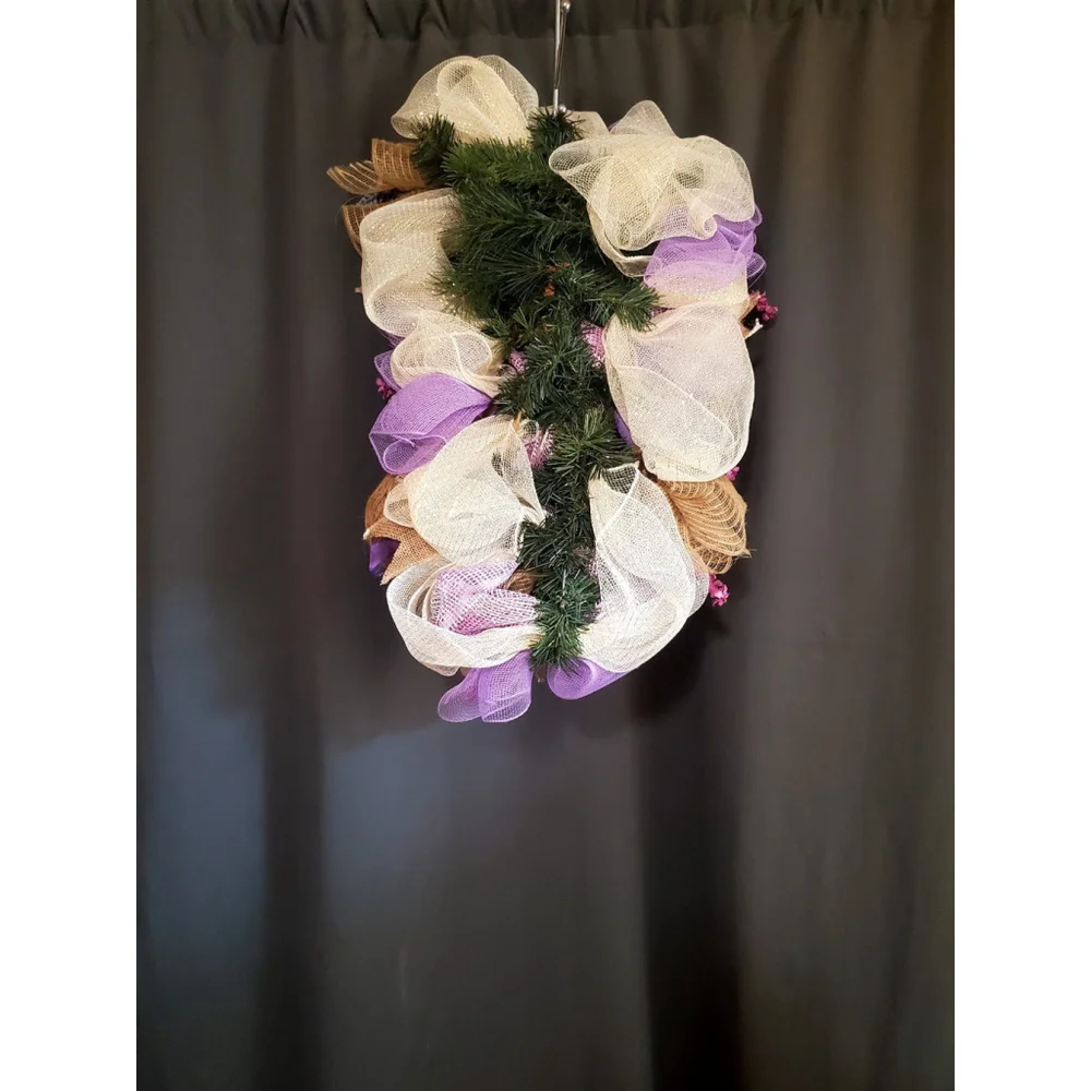 Handmade easter wreath